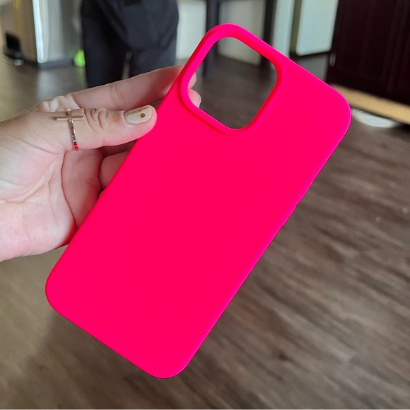 Barbie Hot Pink color phone case iPhone 13 Pro Max - Picture 5 of 8